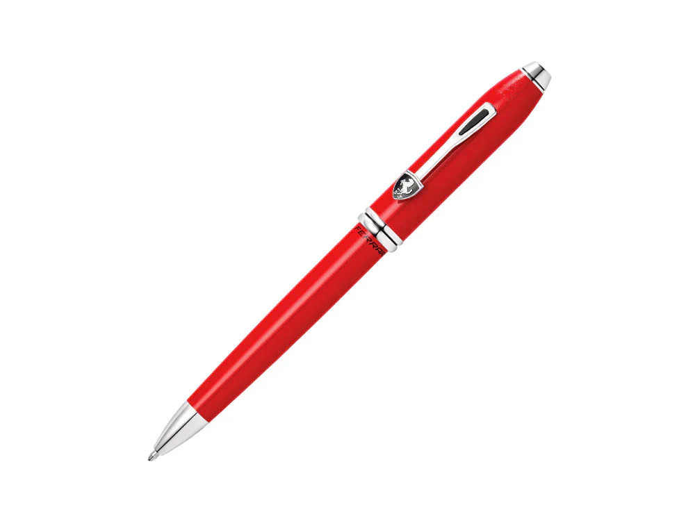 Cross Ferrari Townsend Ballpoint Pen, Lacquer, Red, Rhodium, FR0042-57 - Image 10