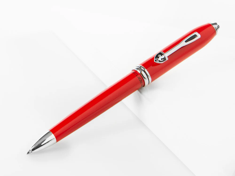 Cross Ferrari Townsend Ballpoint Pen, Lacquer, Red, Rhodium, FR0042-57 - Image 2