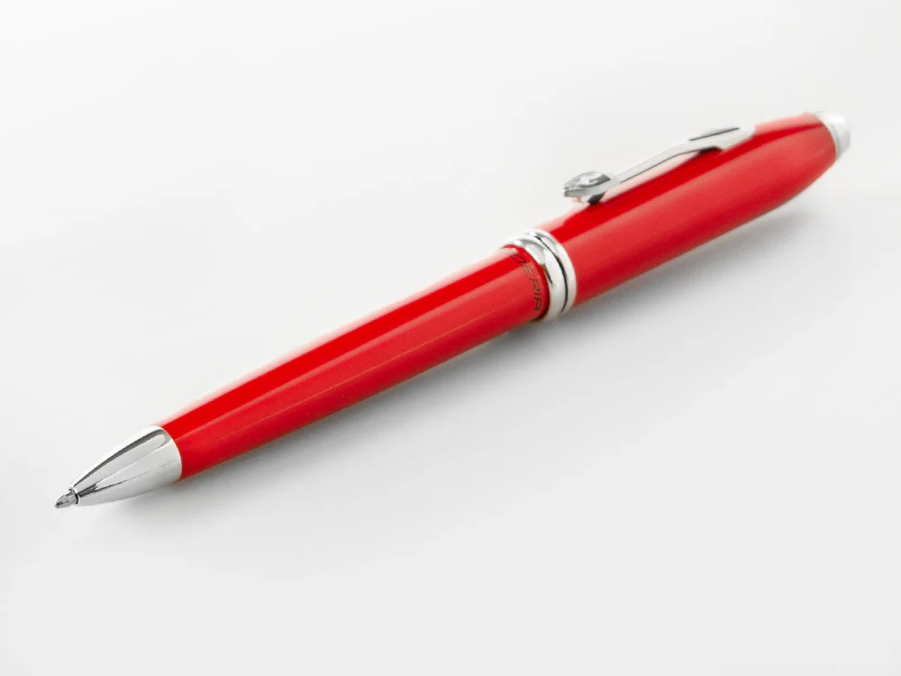 Cross Ferrari Townsend Ballpoint Pen, Lacquer, Red, Rhodium, FR0042-57 - Image 7