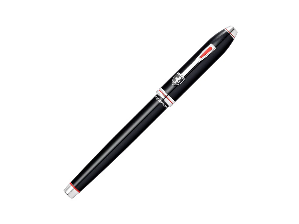 Cross Ferrari Townsend Rollerball Pen, Lacquer, Black, Rhodium, FR0045-56 - Image 3