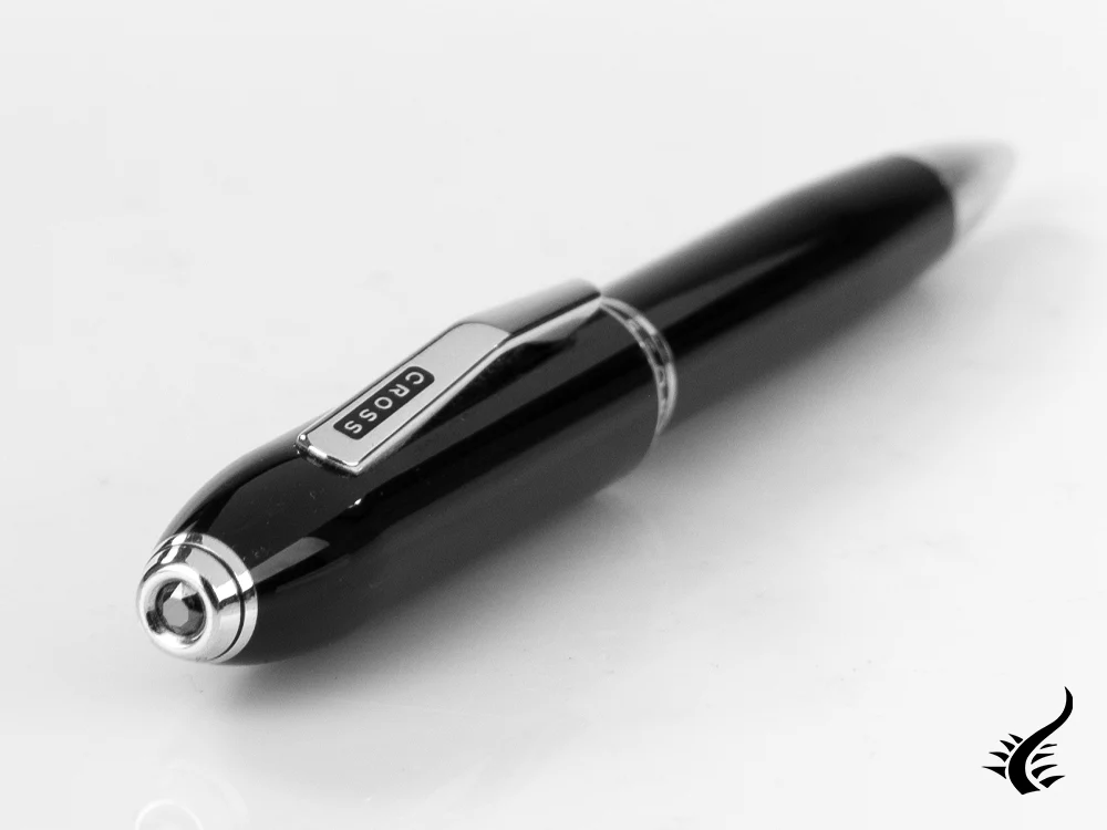 Cross Peerless 125 Ballpoint pen, Lacquer, Black, Polished, Platinum, AT0702-1 - Image 6
