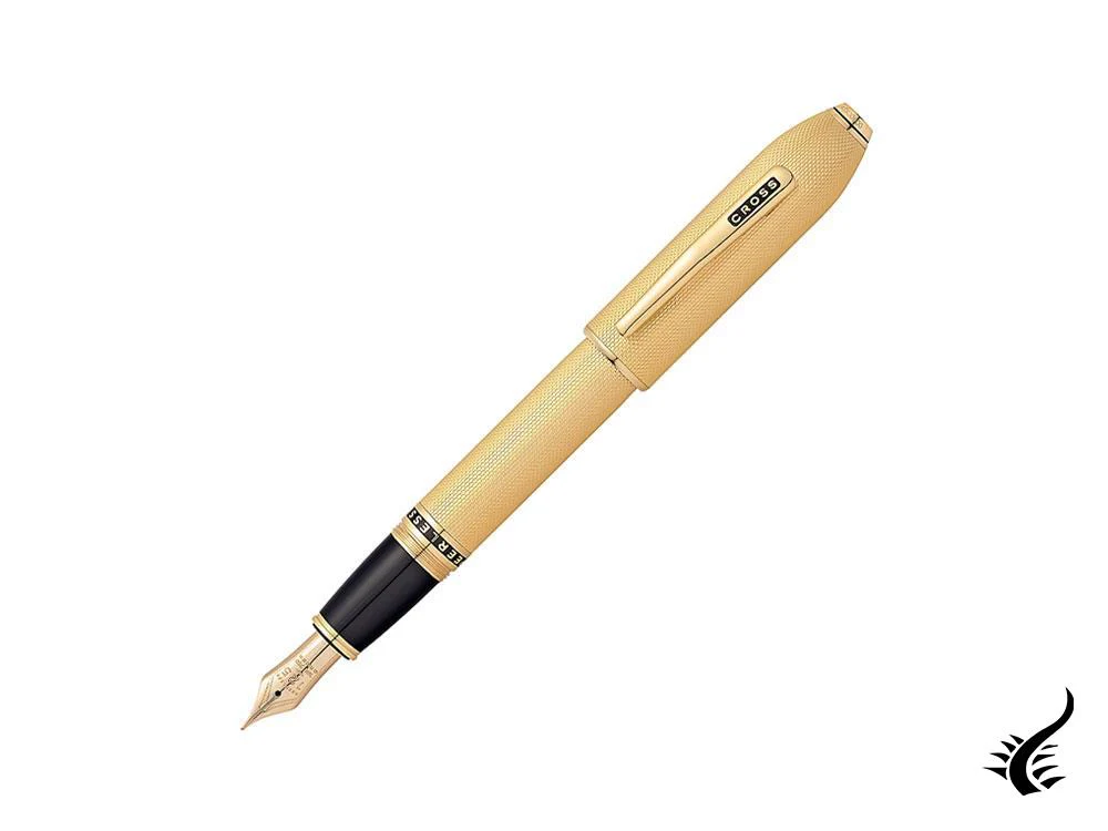 Cross Peerless 125 Fountain Pen, 23K Gold Plated, Polished, AT0706-4 - Image 8
