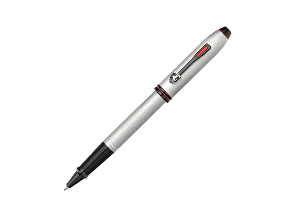 Cross Townsend Rollerball Ferrari Pen, Aluminum, Grey, FR0045-61 - Image 2
