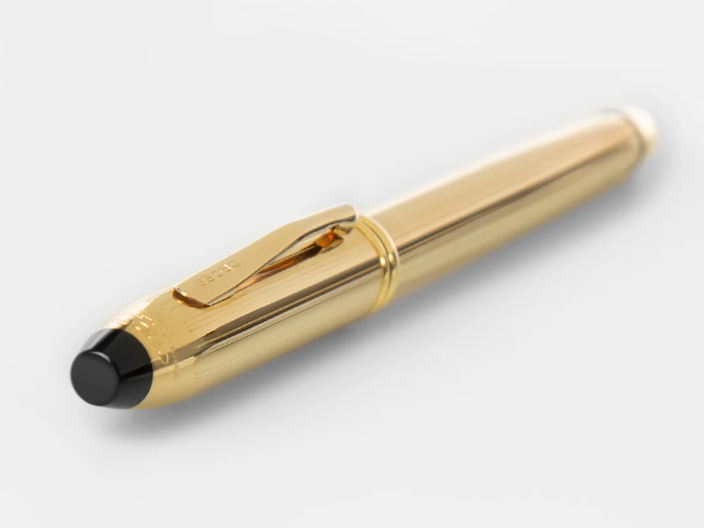 Cross Townsend Rollerball Pen, 10K Gold Filled, Gold, Polished, Resin, 705 - Image 8