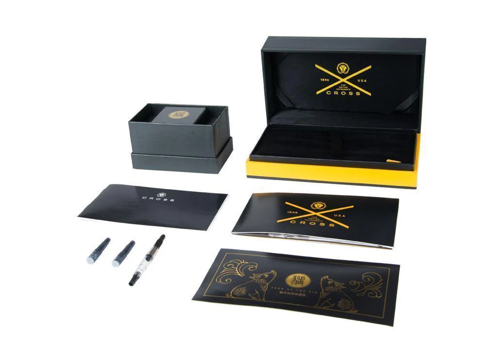 Cross Townsend Year of the Pig 2019 Rollerball pen, Lacquer, 23K Gold, AT0045-55 - Image 11