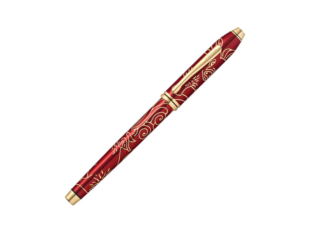 Cross Townsend Year of the Pig Fountain Pen, Lacquer, 23KGold, AT0046-55 - Image 3