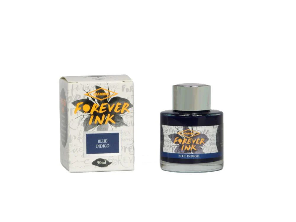 Diamine Forever Ink Collection -Permanent Pigment Blue Indigo Ink Bottle, Blue - Image 3