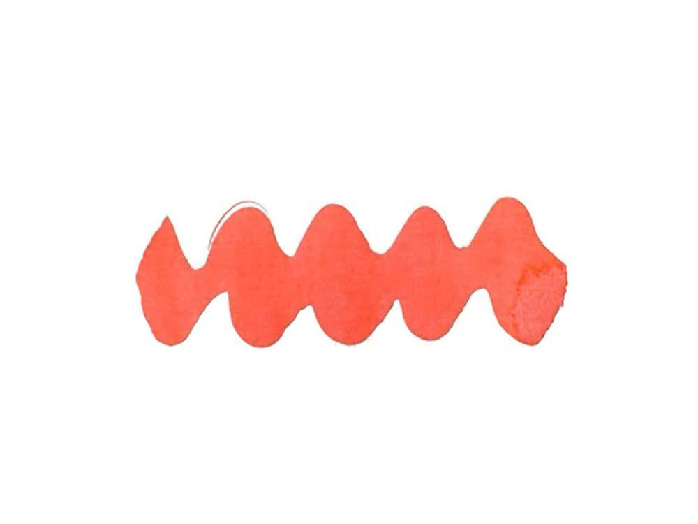 Diamine Forever Ink Collection -Permanent Pigment Ink Bottle, Coral Blaze, 50ml - Image 4