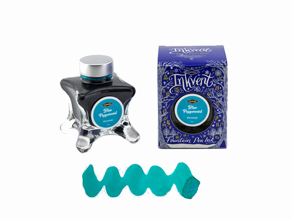 Diamine Ink Bottle Blue Pepper, Ink Vent Blue, 50ml, Turquoise - Image 2