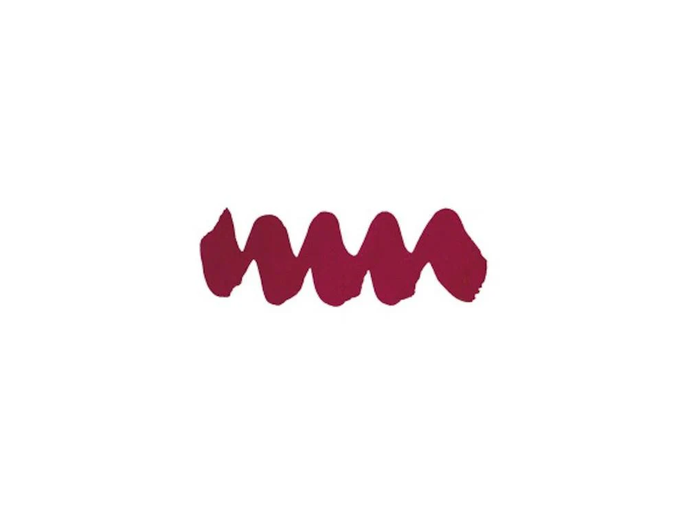 Diamine Ink Vent Black Standard Cranberry Ink Bottle, 50ml, Red, - Image 3
