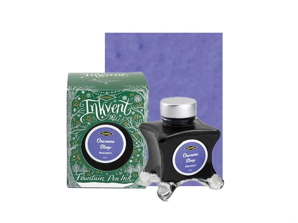 Diamine One More Sleep Ink Vent Green Ink Bottle, 50ml, Standard - Image 2
