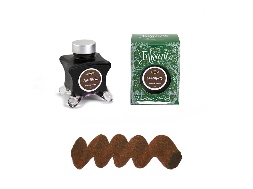 Diamine Pick me Up Ink Vent Green Ink Bottle, 50ml, Scented & Sheen - Image 2