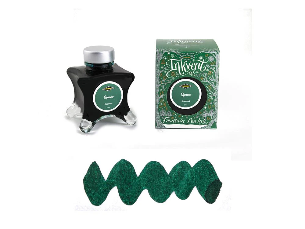 Diamine Spruce Ink Vent Green Ink Bottle, 50ml, Scented - Image 2