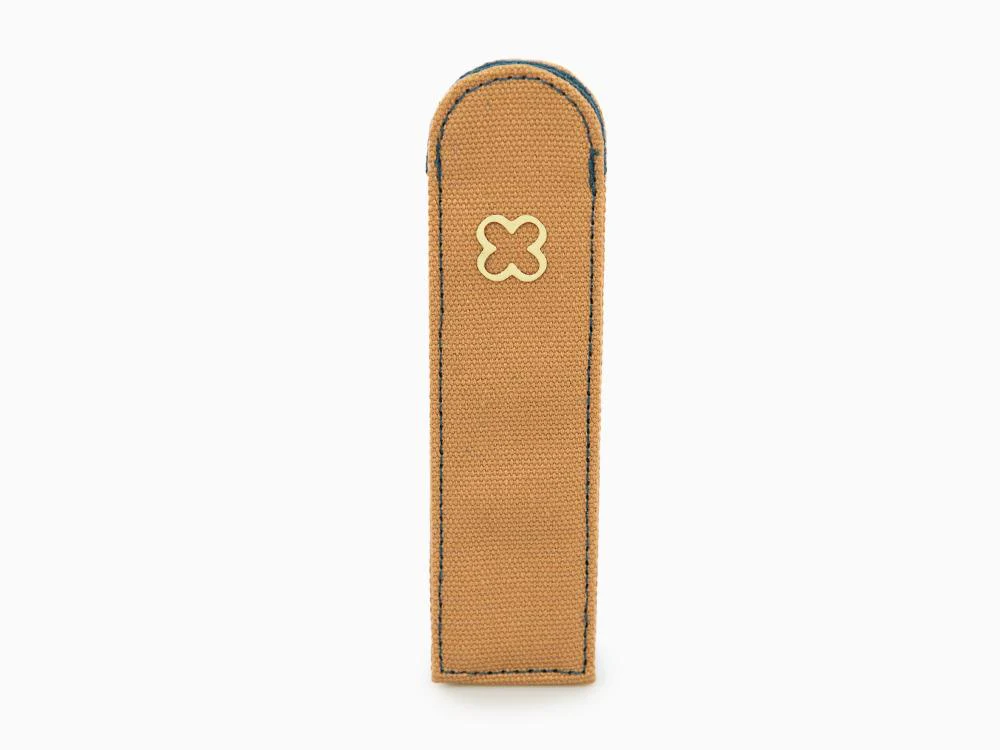 Esterbrook Canvas Single Sleeve Tan Pen Case, Brown, ECT100 - Image 2