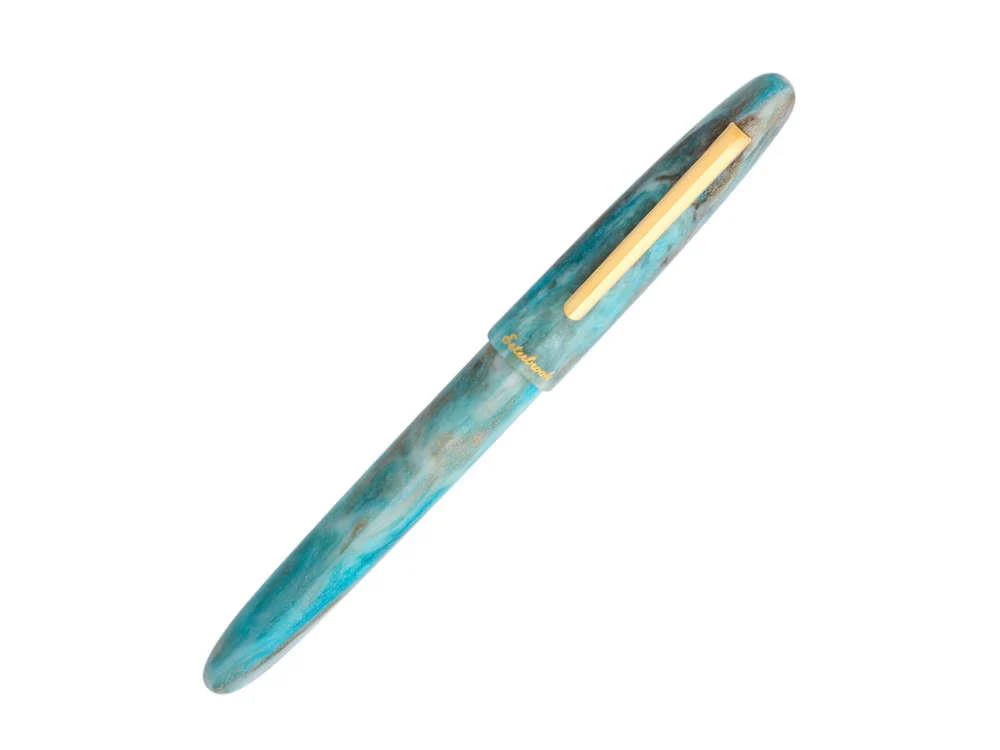 Esterbrook Estie Avalanche Fountain Pen, Diamond Cast, Blue, EAV9106 - Image 3
