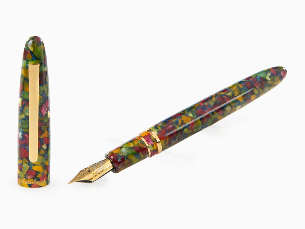 Esterbrook Estie Botanical Gardens Fountain Pen, Gold plated, EBG896 - Image 2