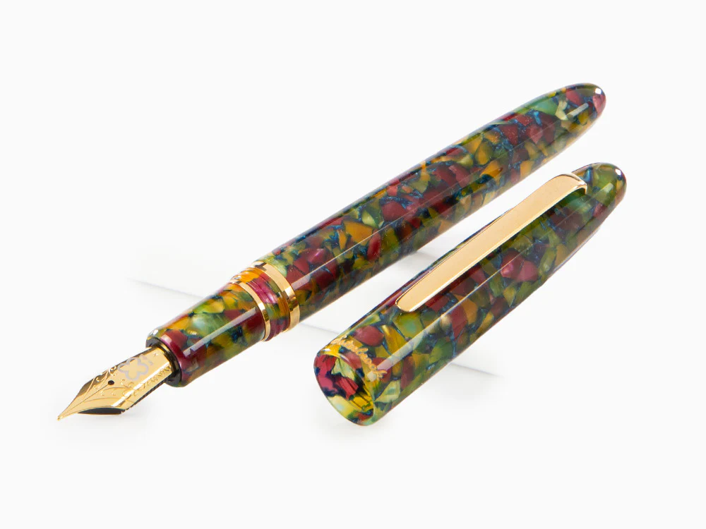 Esterbrook Estie Botanical Gardens Fountain Pen, Gold plated, EBG896 - Image 4