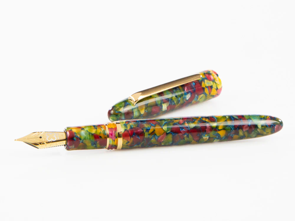 Esterbrook Estie Botanical Gardens Fountain Pen, Gold plated, EBG896 - Image 7