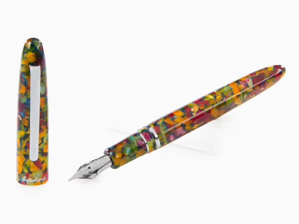 Esterbrook Estie Botanical Gardens Fountain Pen, Palladium, EBG696 - Image 2