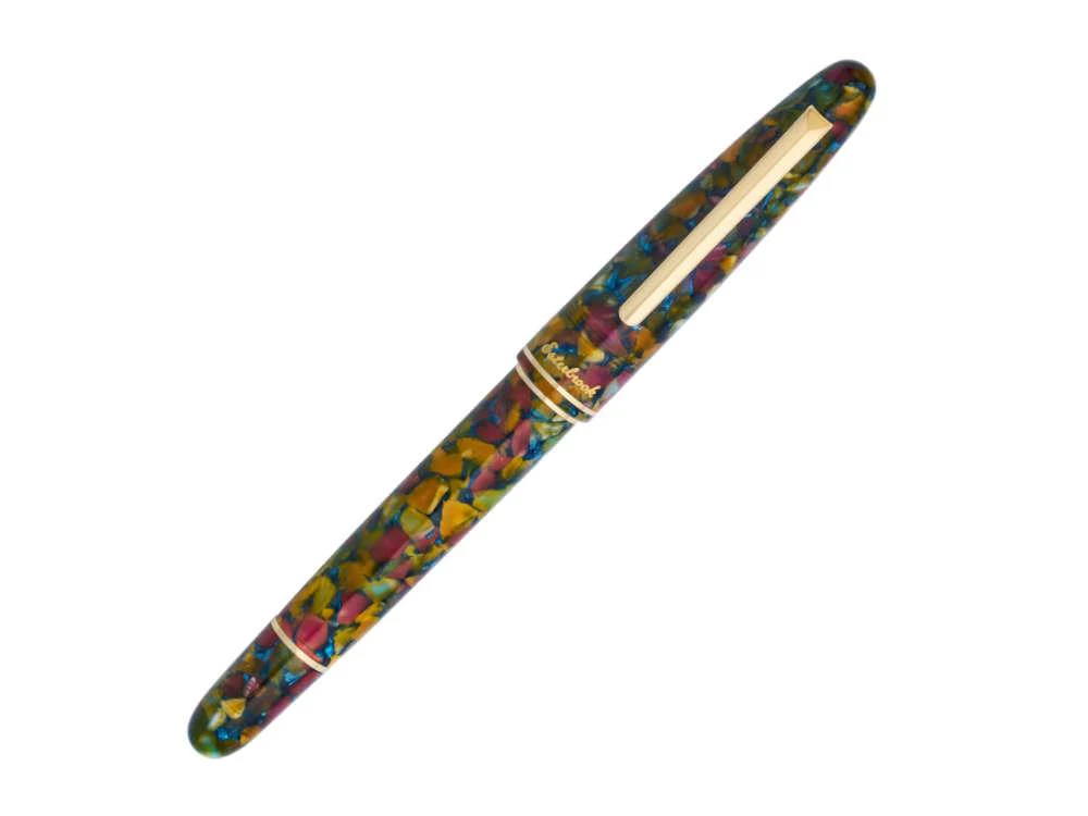 Esterbrook Estie Botanical Gardens Fountain Pen, Piston, Gold, EBG1096 - Image 3