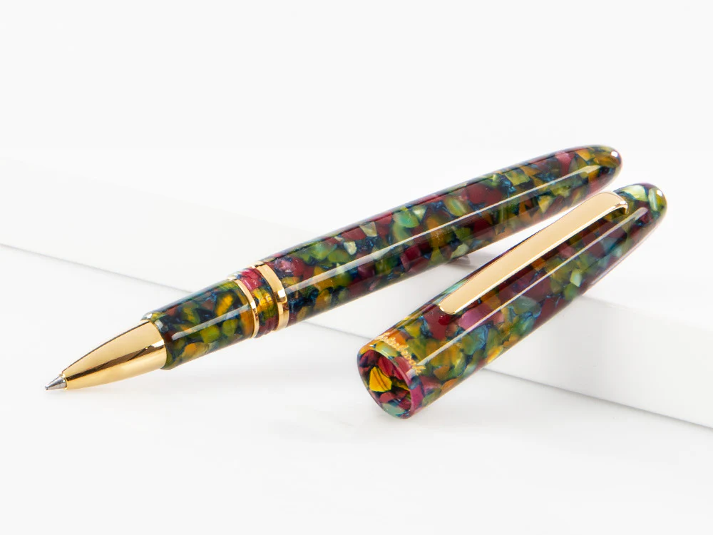 Esterbrook Estie Botanical Gardens Rollerball pen, Resin, Gold plated, EBG897 - Image 4