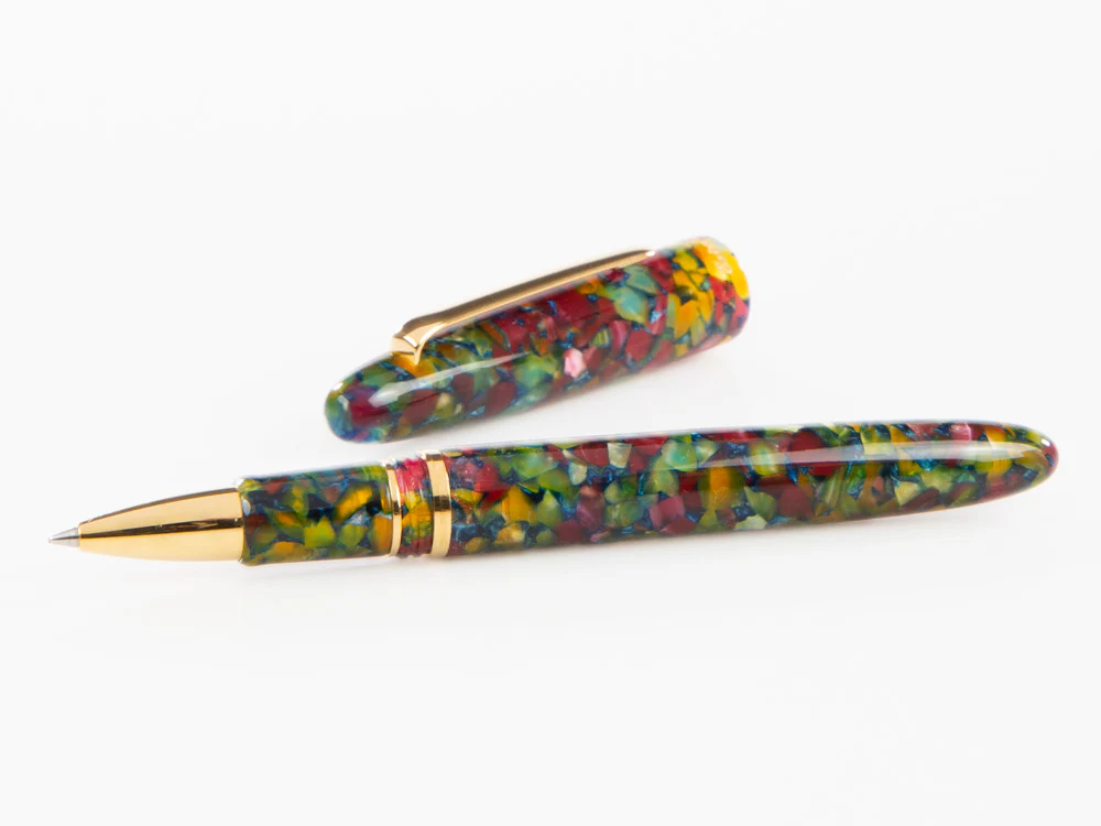 Esterbrook Estie Botanical Gardens Rollerball pen, Resin, Gold plated, EBG897 - Image 7