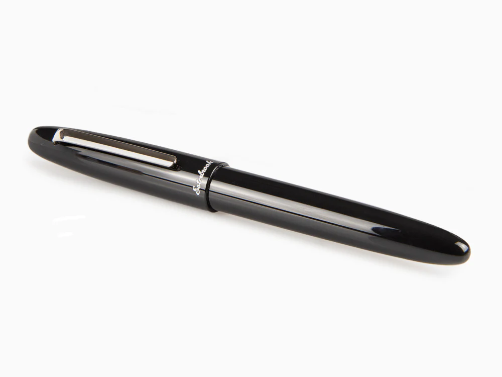 Esterbrook Estie Ebony Fountain Pen, Black Resin, Chrome Trim, E106 - Image 3