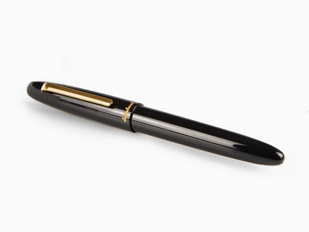 Esterbrook Estie Ebony Fountain Pen, Black Resin, Gold plated, E116 - Image 3