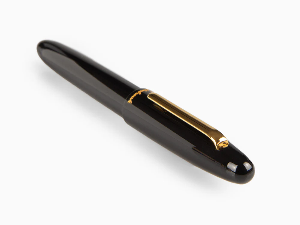 Esterbrook Estie Ebony Fountain Pen, Black Resin, Gold plated, E116 - Image 6