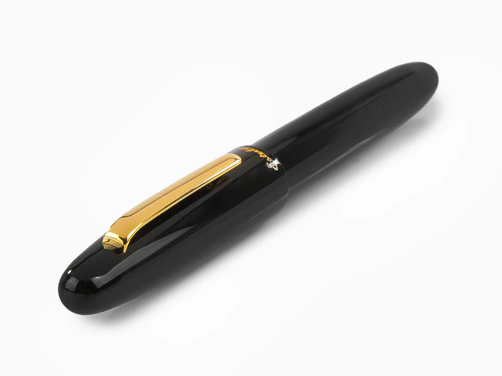 Esterbrook Estie Ebony Rollerball pen, Black Resin, Black, Gold plated, E117 - Image 6