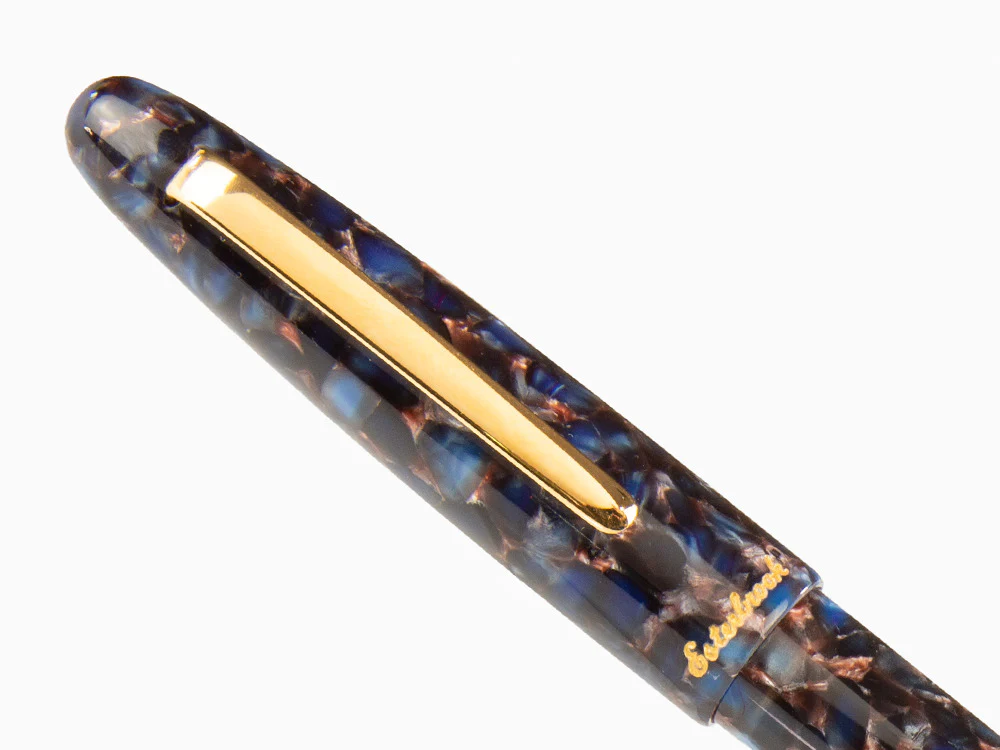 Esterbrook Estie Nouveau Bleu Fountain Pen, Resin, Gold plated, ENB156 - Image 9