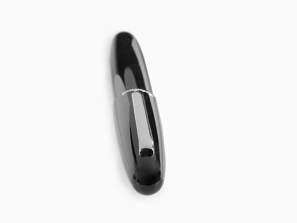 Esterbrook Estie Oversize Ebony Fountain Pen, Black, Chrome Trim, E166 - Image 6