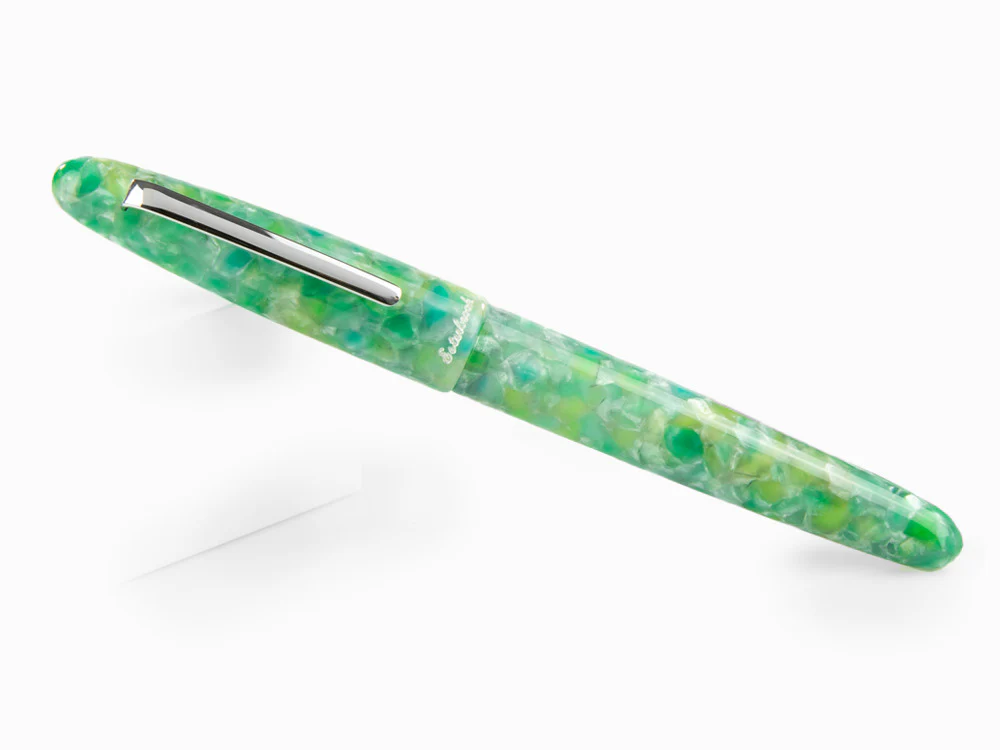 Esterbrook Estie Oversize Sea Glass Fountain Pen, Chrome Trim, ESG826 - Image 3
