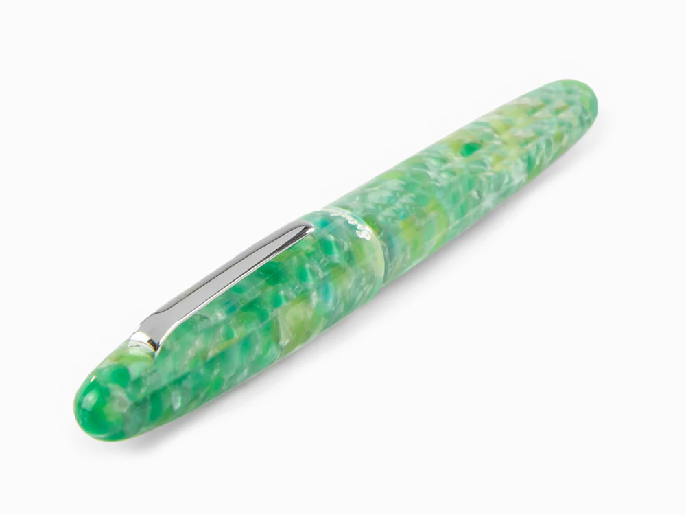 Esterbrook Estie Oversize Sea Glass Fountain Pen, Chrome Trim, ESG826 - Image 6