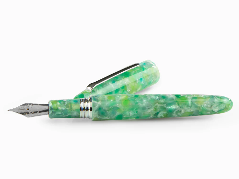 Esterbrook Estie Oversize Sea Glass Fountain Pen, Chrome Trim, ESG826 - Image 7