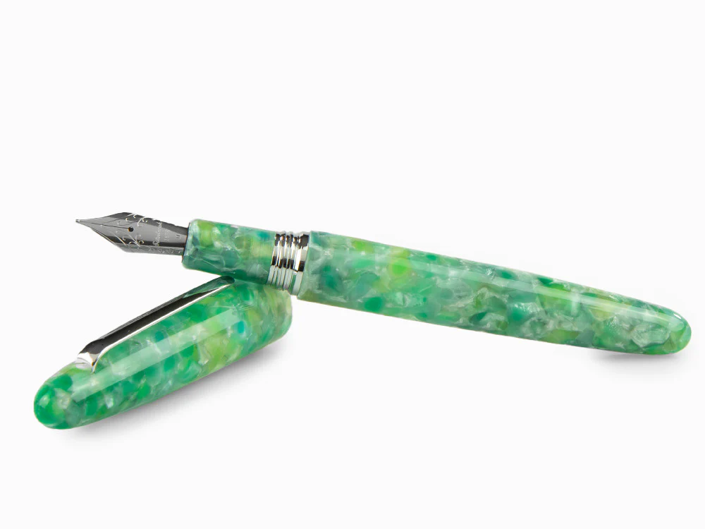 Esterbrook Estie Oversize Sea Glass Fountain Pen, Chrome Trim, ESG826 - Image 8