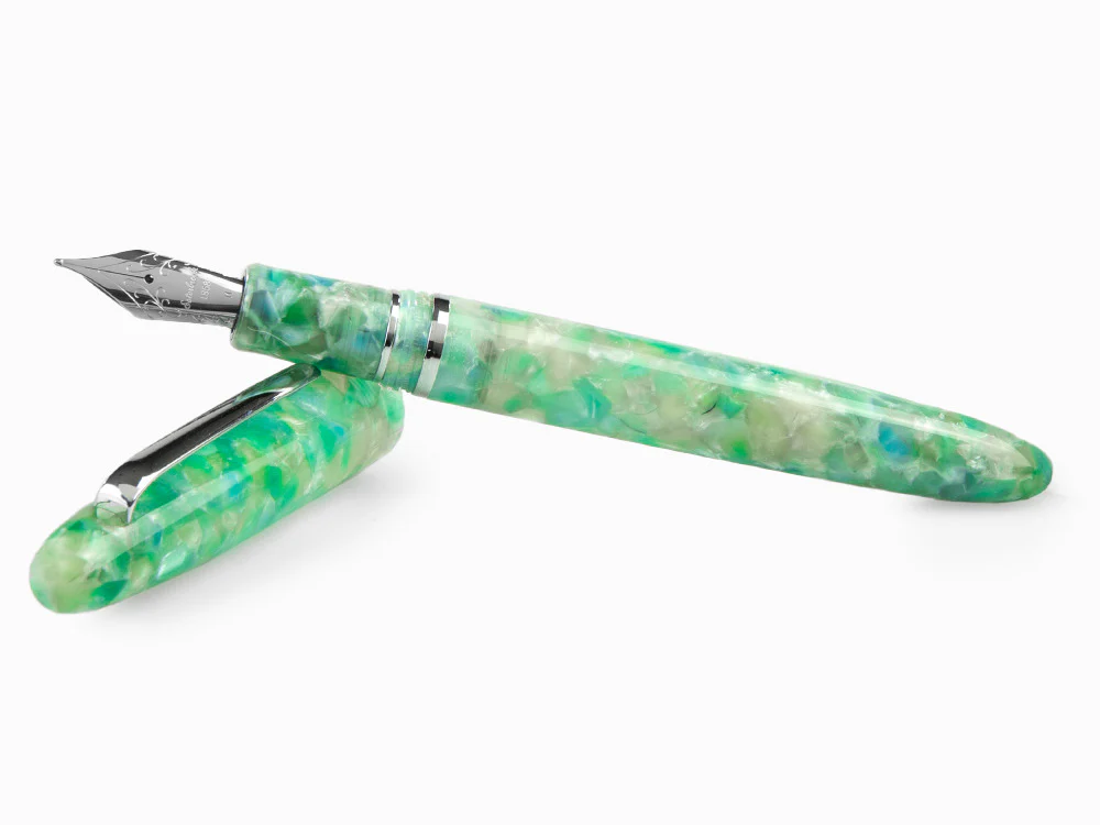 Esterbrook Estie Sea Glass Fountain Pen, Chrome Trim, ESG836 - Image 8