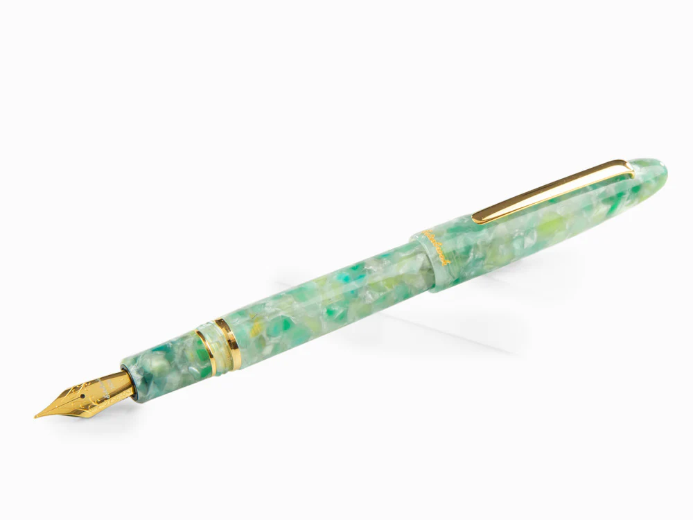Esterbrook Estie Sea Glass Fountain Pen, Gold plated, ESG816 - Image 4