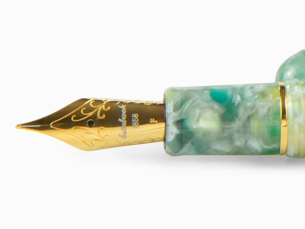Esterbrook Estie Sea Glass Fountain Pen, Gold plated, ESG816 - Image 5