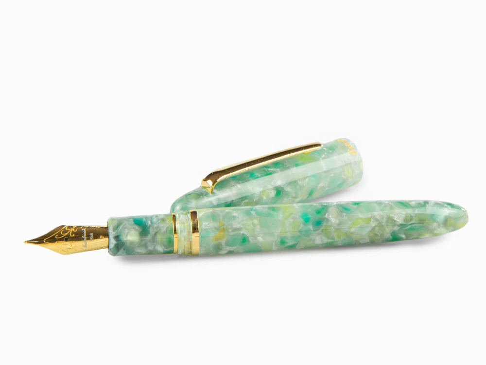 Esterbrook Estie Sea Glass Fountain Pen, Gold plated, ESG816 - Image 7