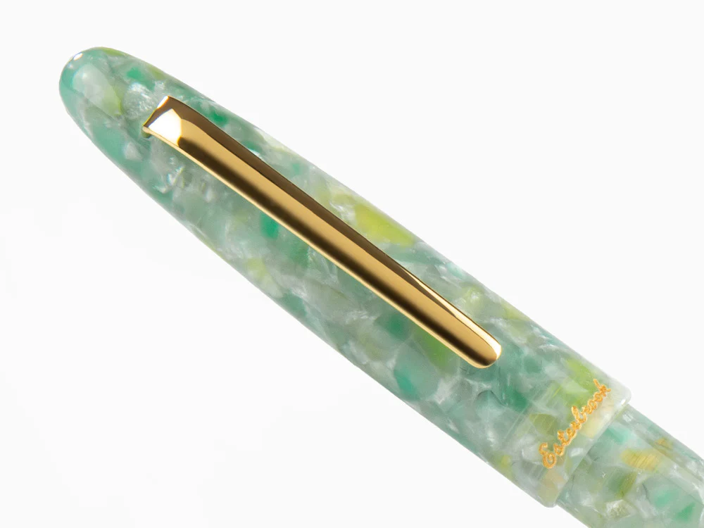 Esterbrook Estie Sea Glass Fountain Pen, Gold plated, ESG816 - Image 9