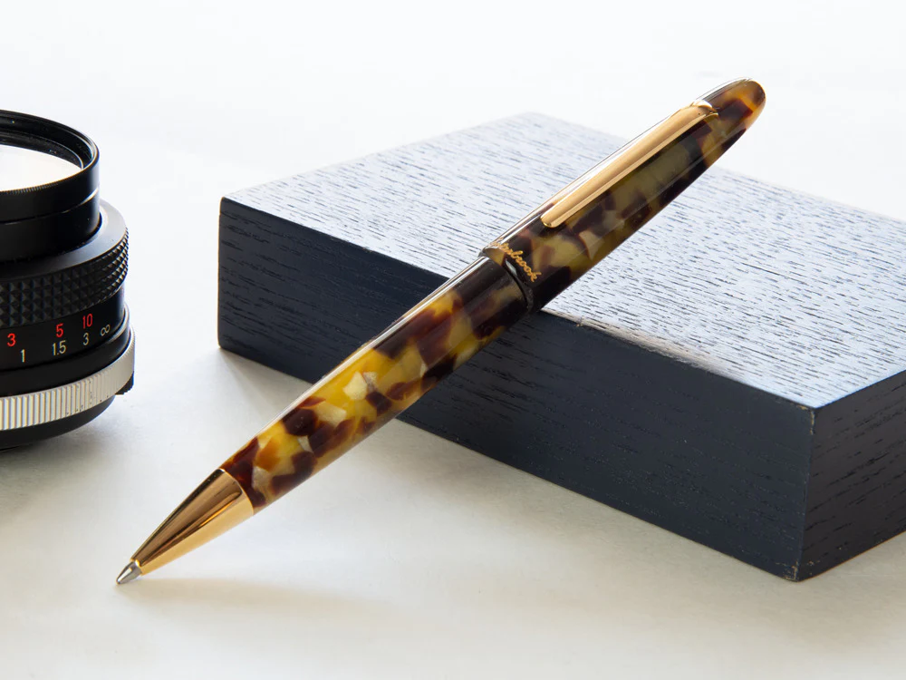 Esterbrook Estie Tortoise Ballpoint pen, Resin, Gold trims, E139 - Image 2