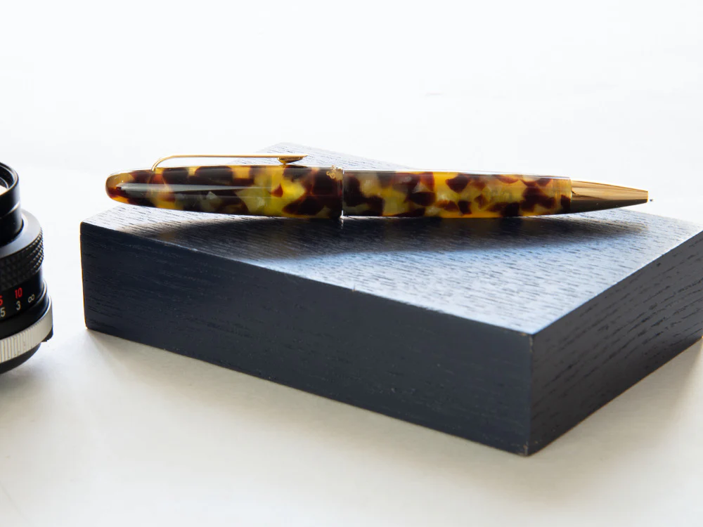 Esterbrook Estie Tortoise Ballpoint pen, Resin, Gold trims, E139 - Image 4