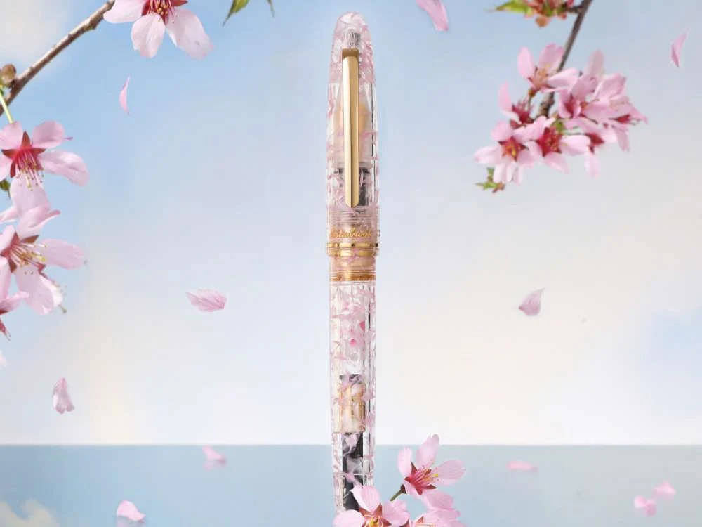 Esterbrook Estie x BUNGU Kachofugetsu Flower Fountain Pen, EBUNGU26 - Image 6
