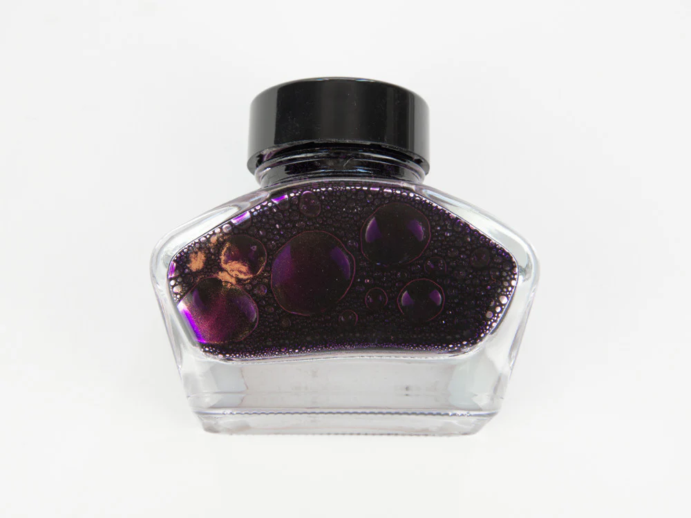 Esterbrook Ink Bottle Lilac, Purple, 50ml, Crystal, EINK-SHIMM-LILAC - Image 3