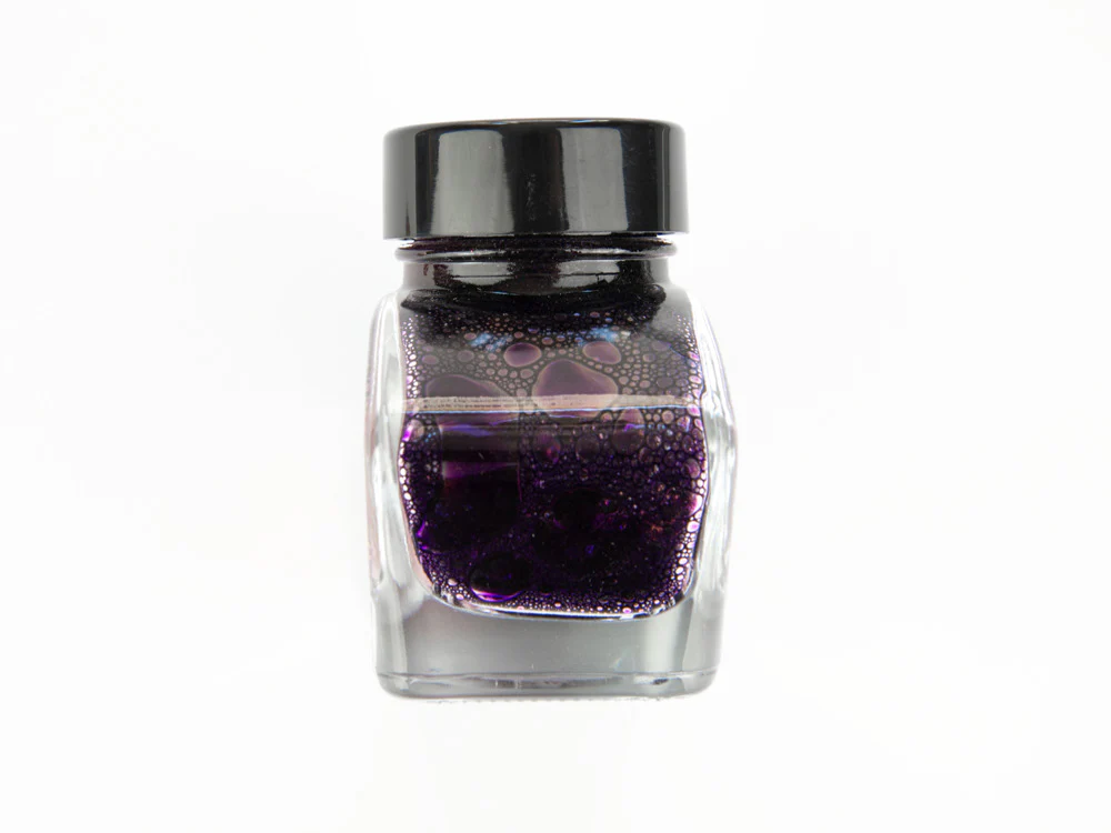 Esterbrook Ink Bottle Lilac, Purple, 50ml, Crystal, EINK-SHIMM-LILAC - Image 4
