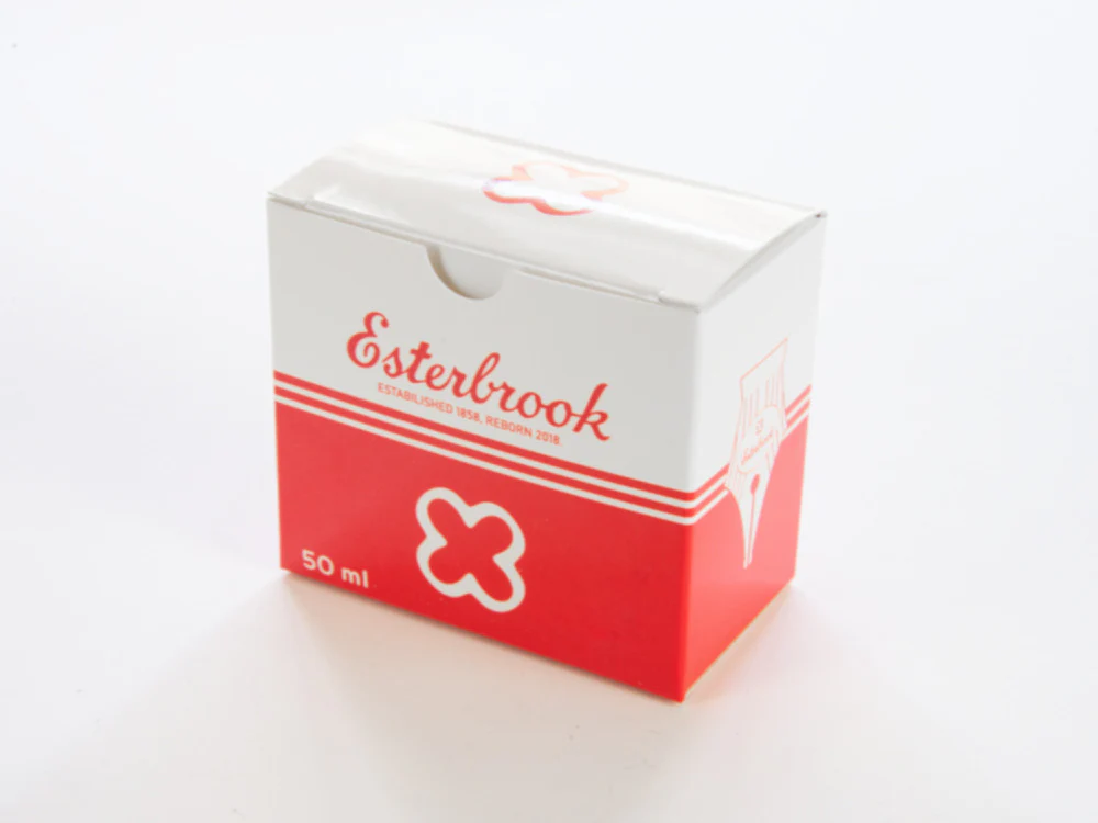 Esterbrook Ink Bottle Tangerine, Orange, 50ml, Crystal, EINK-SHIMM-TANGERINE - Image 6
