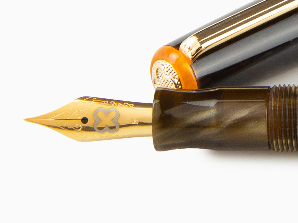 Esterbrook JR Pumpkin Latte Fountain Pen, Marbled resin, Brown, EJRPL - Image 5