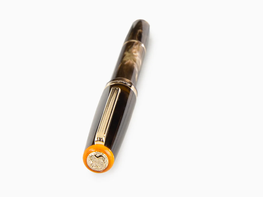 Esterbrook JR Pumpkin Latte Fountain Pen, Marbled resin, Brown, EJRPL - Image 6