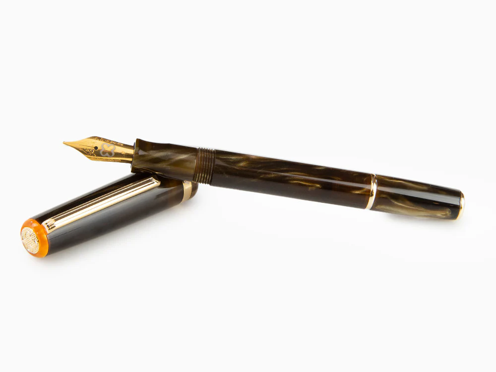 Esterbrook JR Pumpkin Latte Fountain Pen, Marbled resin, Brown, EJRPL - Image 8